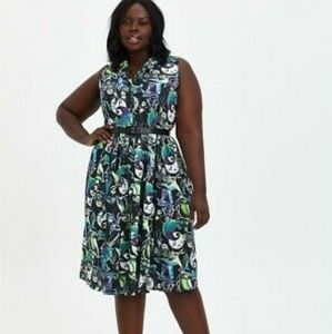 Nightmare Before Christmas Retro Shirt Dress